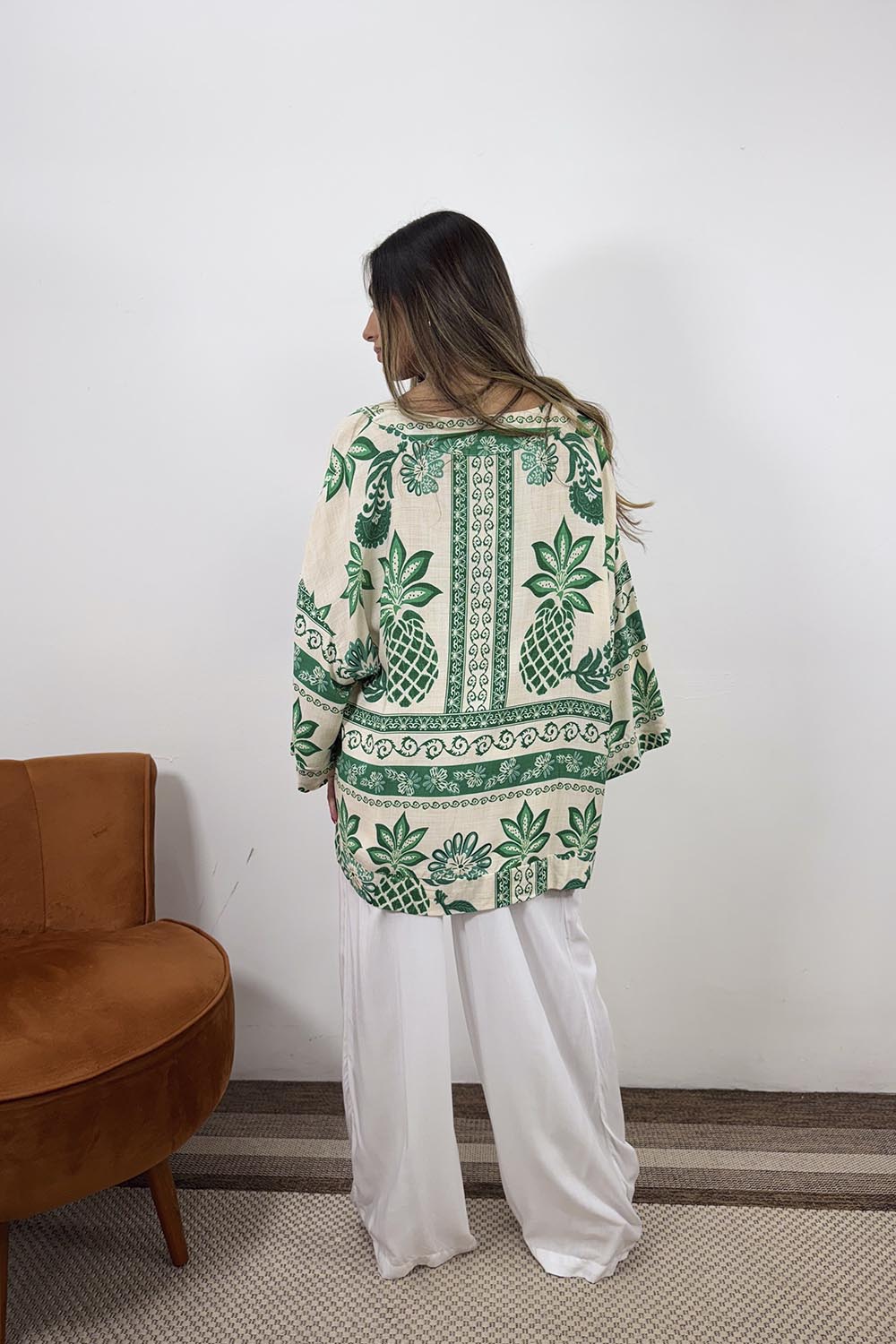 Conjunto Naturais KIMONO & BLUSA