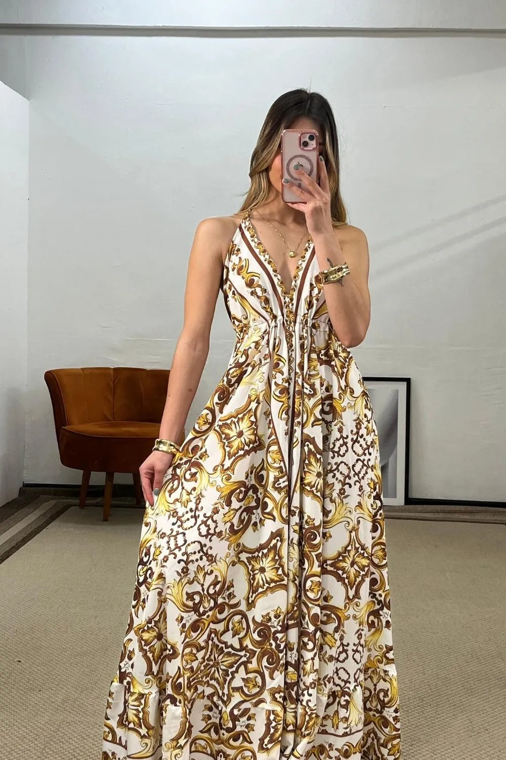 Vestido Joaquina Dunas