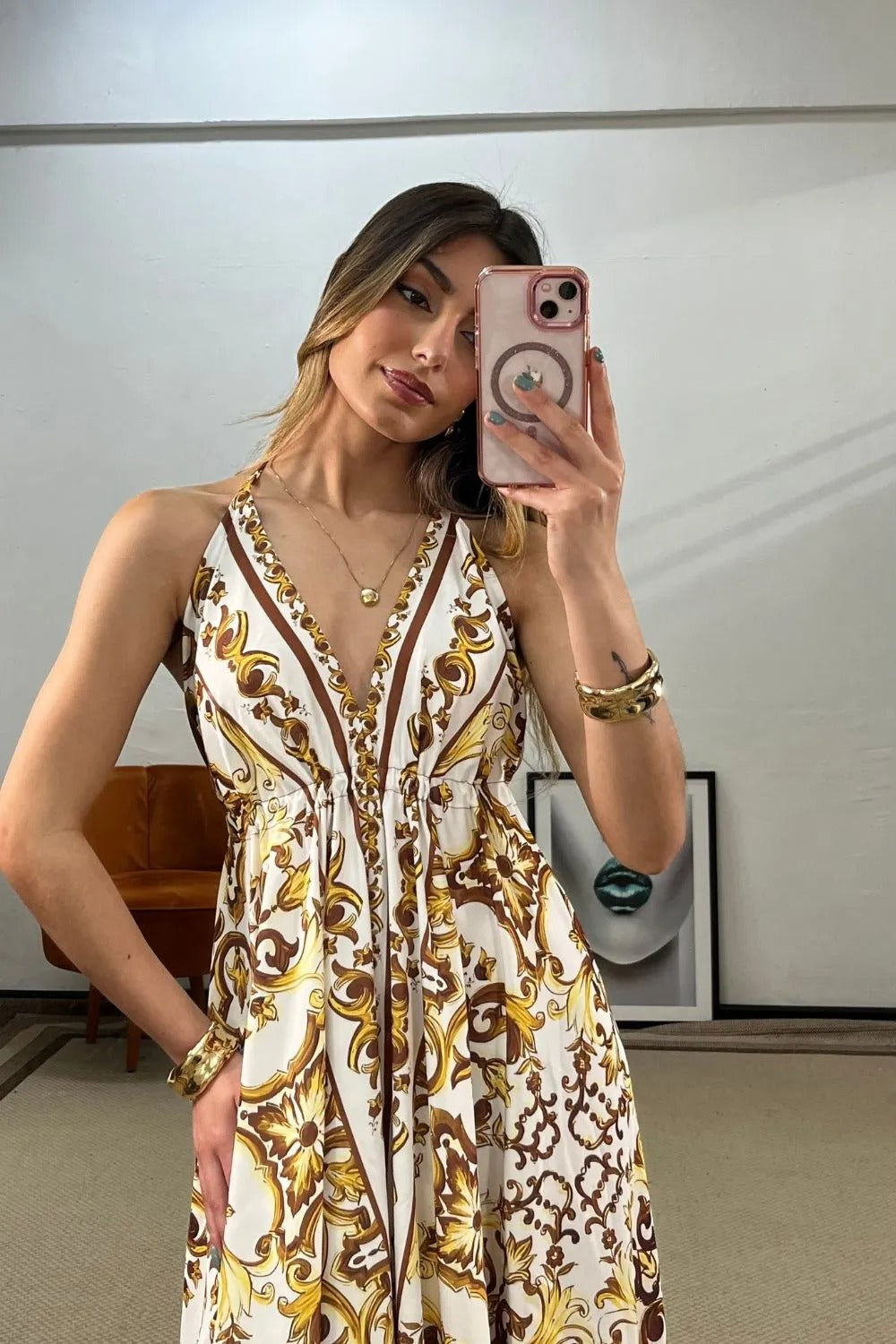 Vestido Joaquina Dunas