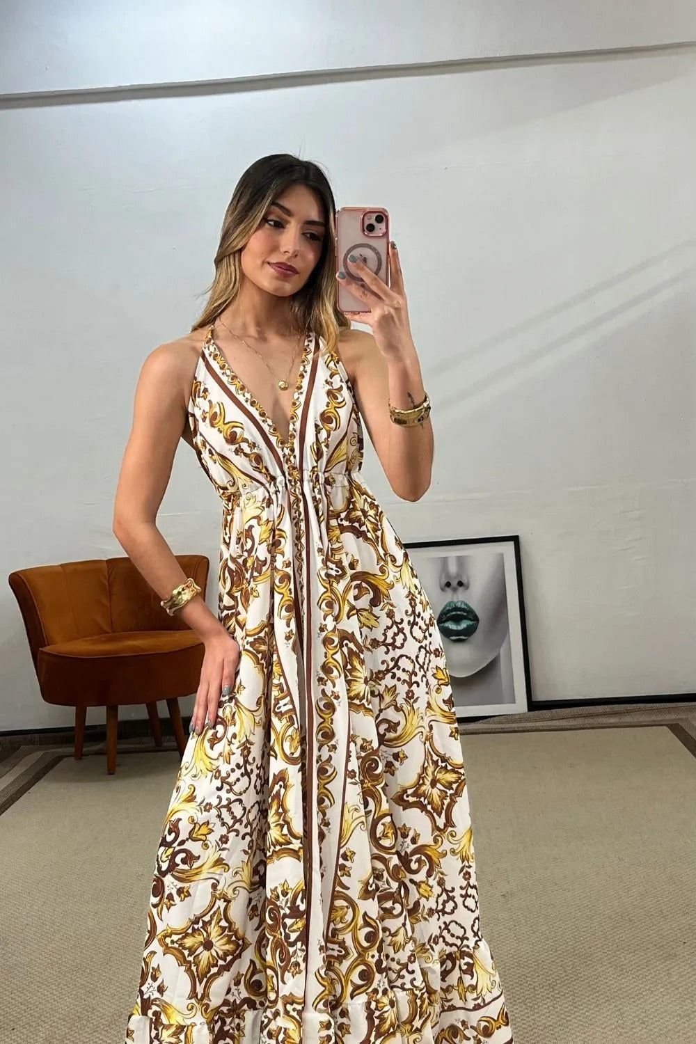 Vestido Joaquina Dunas
