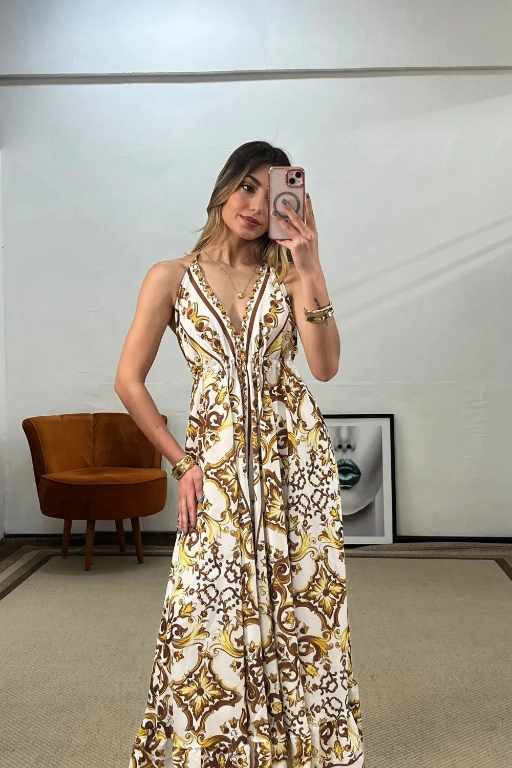 Vestido Joaquina Dunas