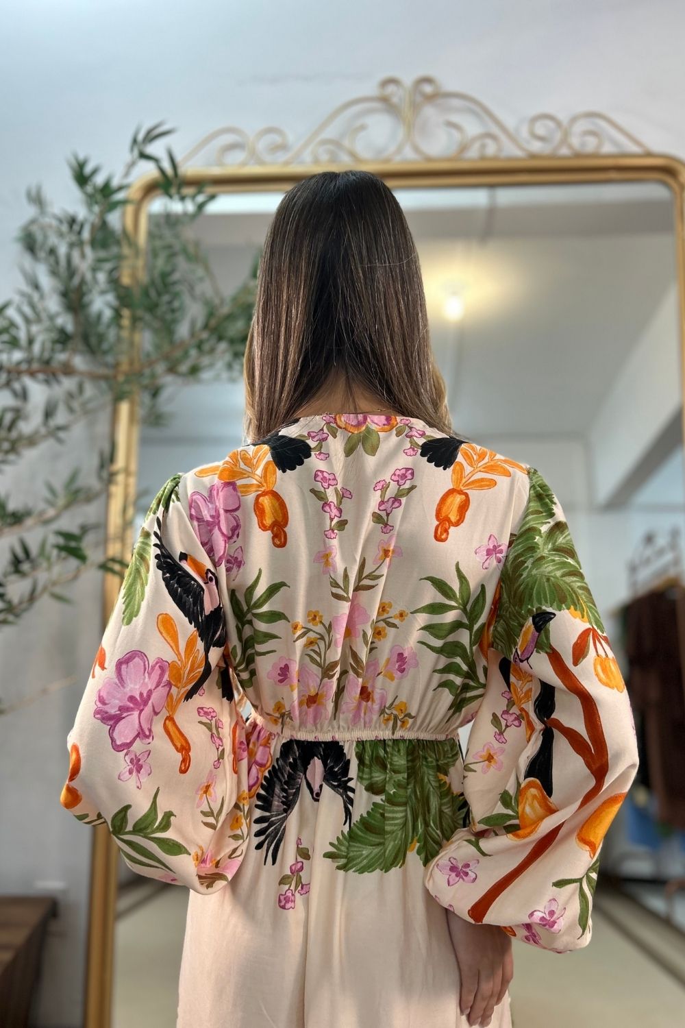 Vestido Andreia Manga Longa