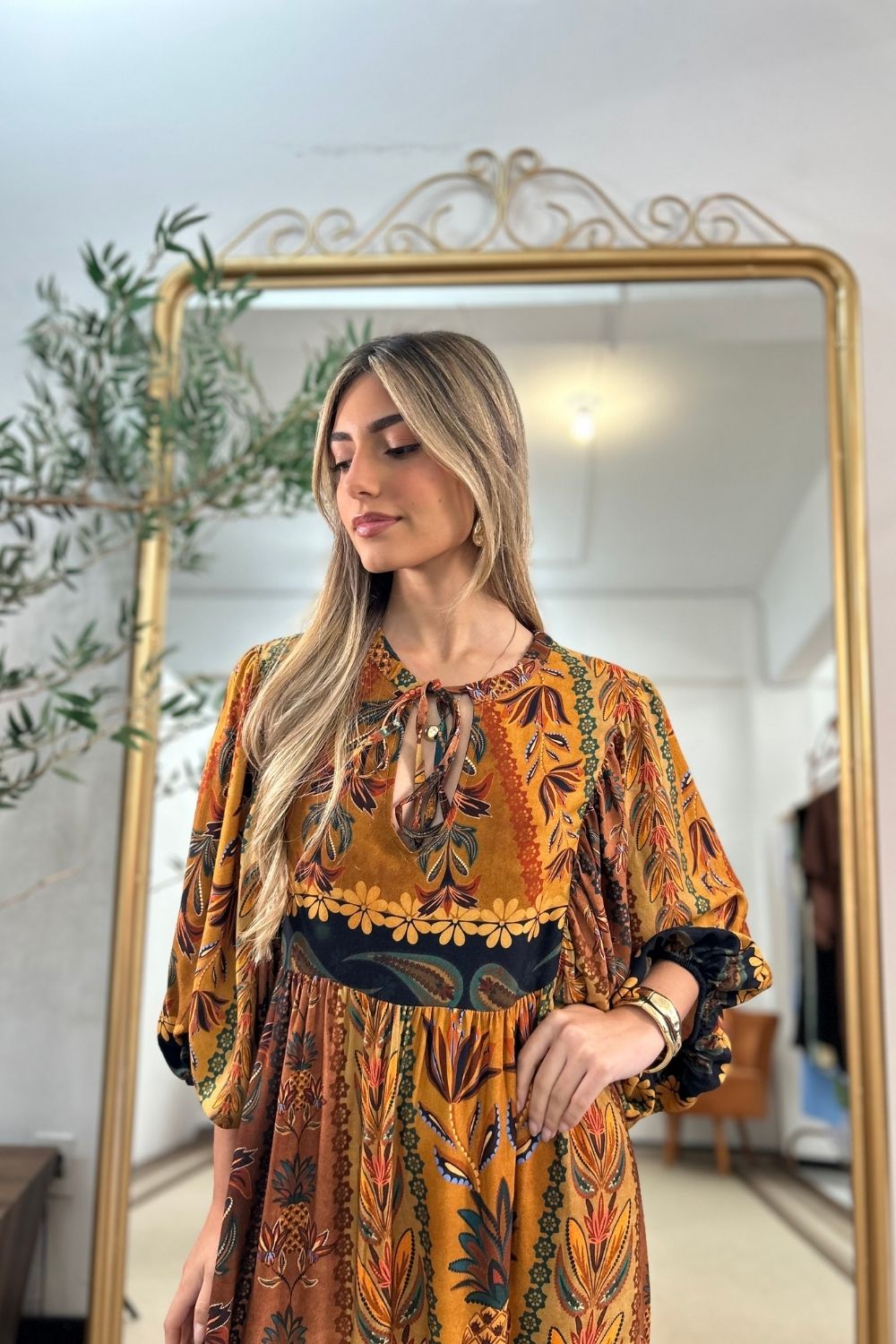 Vestido Dara Linha GOLDN