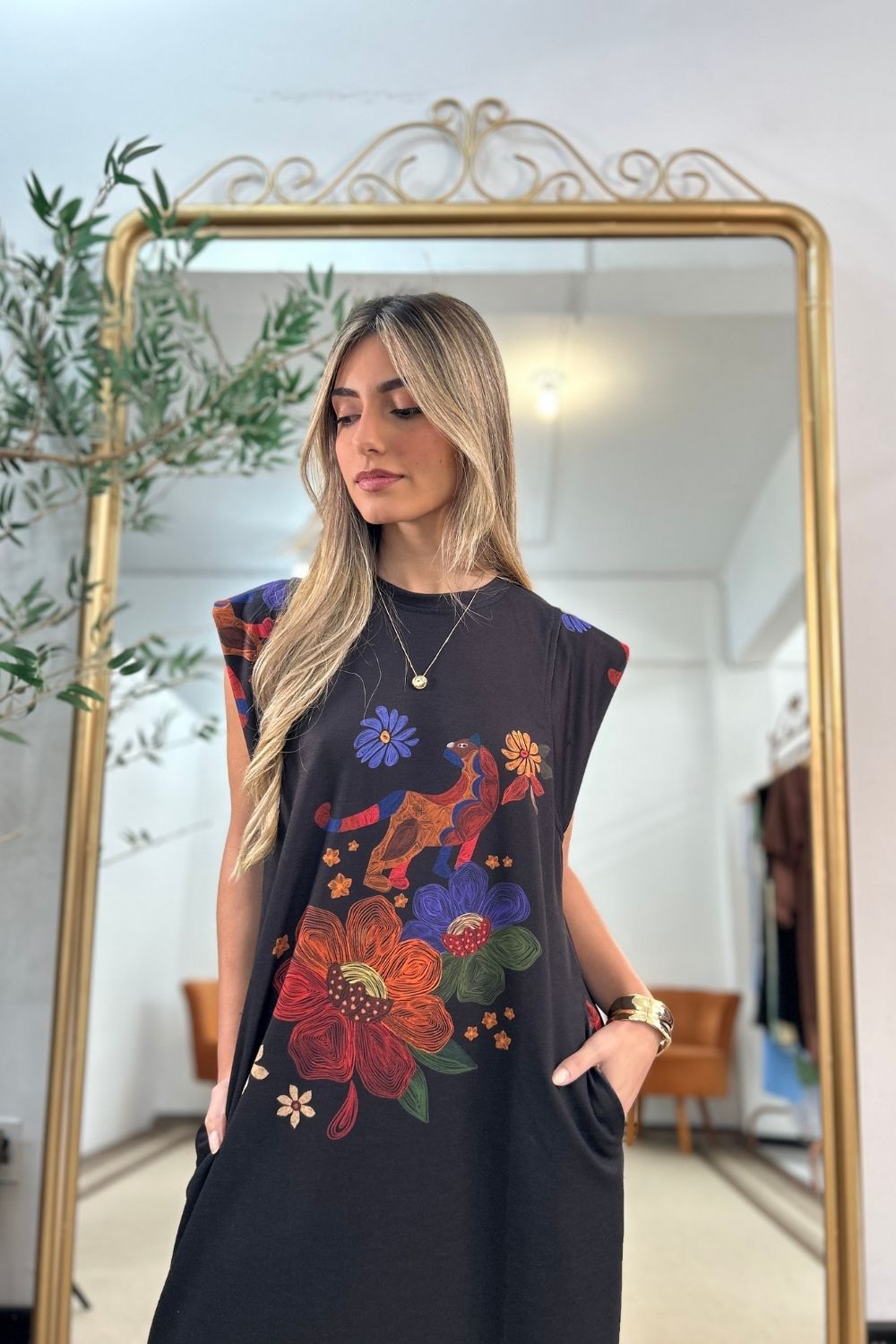 Vestido Gloria Linha GOLDN