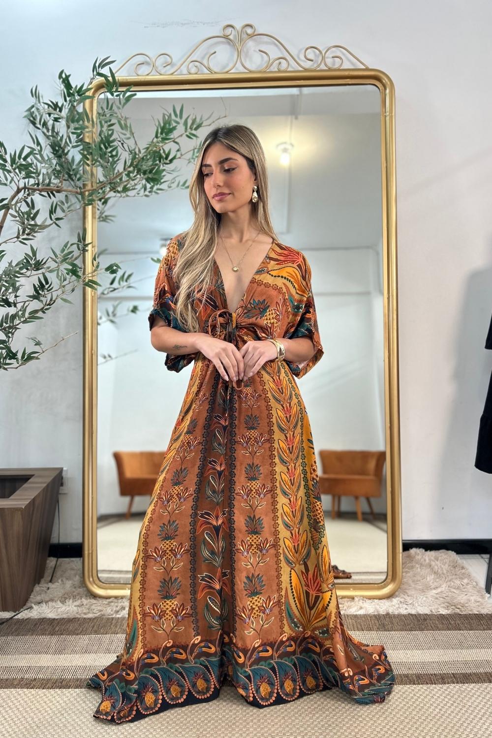 Vestido Luany Linha GOLDN