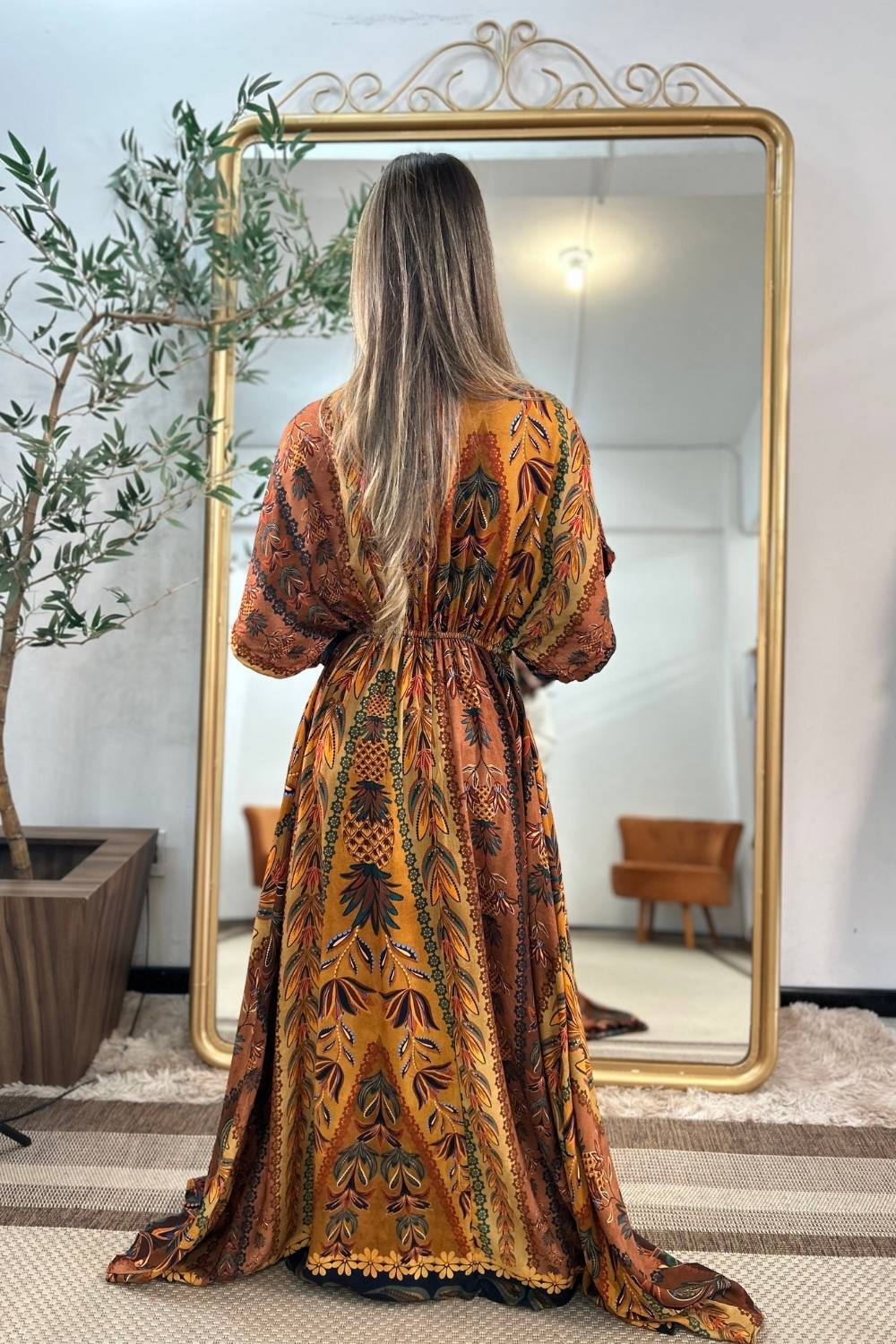 Vestido Luany Linha GOLDN