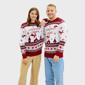 The Christmas Is Coming Christmas Sweater – Men