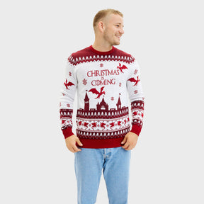 The Christmas Is Coming Christmas Sweater – Men