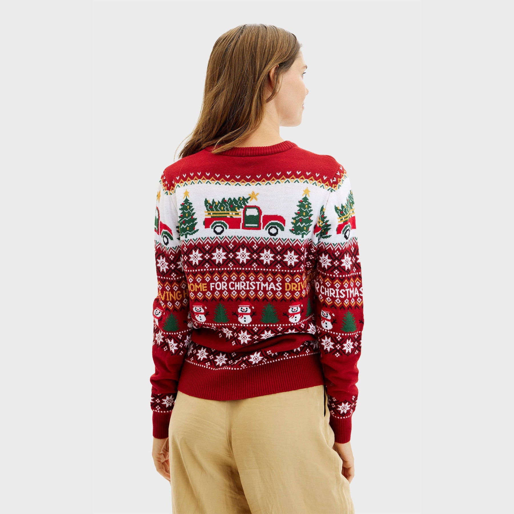 Driving Home For Christmas Christmas Sweater – Women