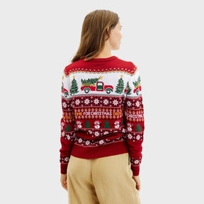 Driving Home For Christmas Christmas Sweater – Women