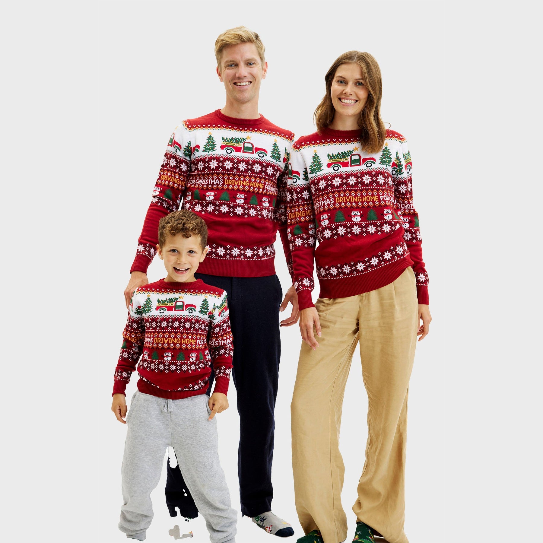 Driving Home For Christmas Christmas Sweater – Men