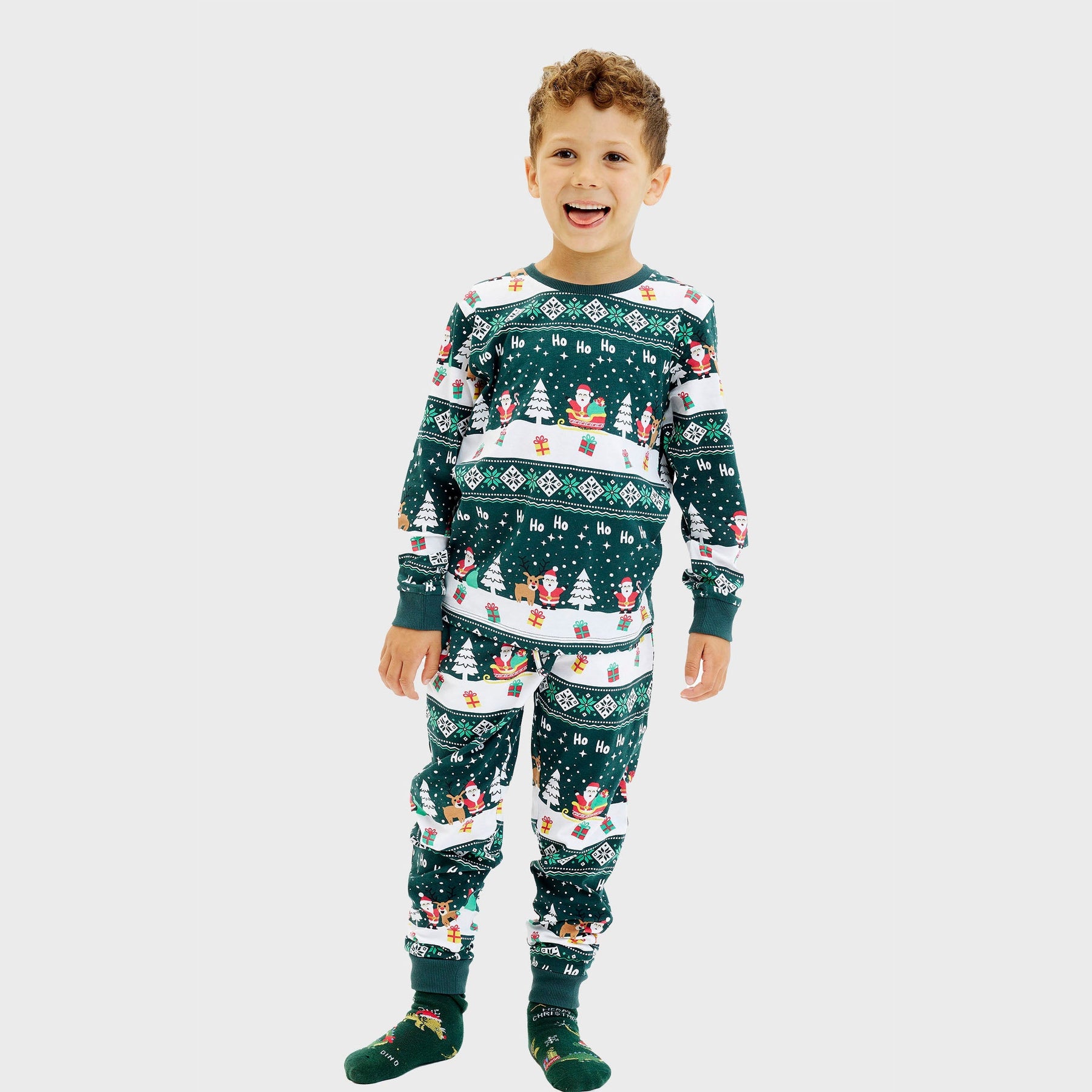 The Jolly Good Christmas Pajamas - Kid