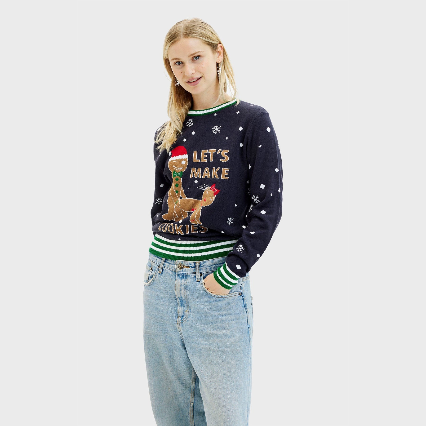 Christmas Cake Christmas Sweater - Women