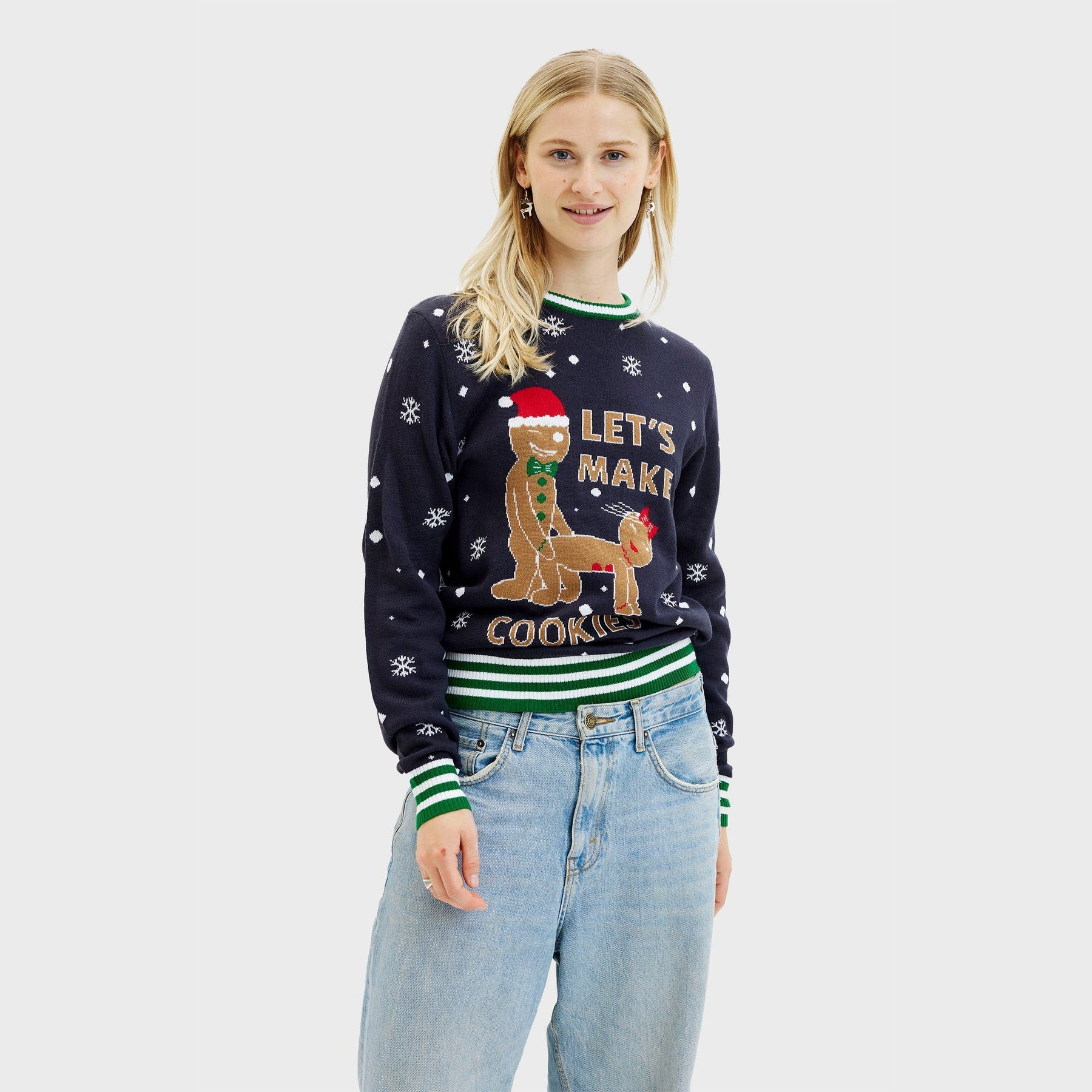 Christmas Cake Christmas Sweater - Women