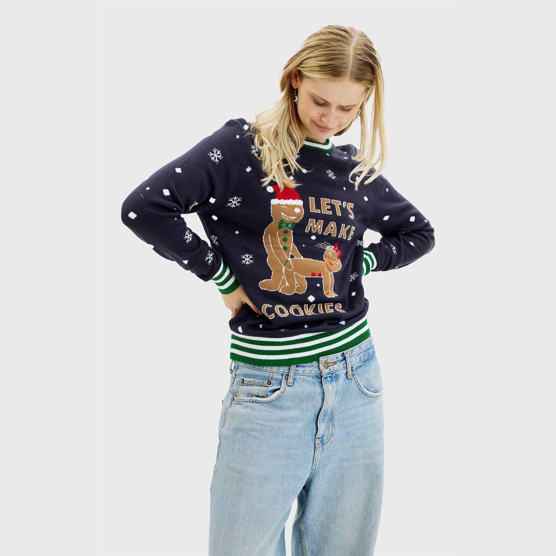 Christmas Cake Christmas Sweater - Women