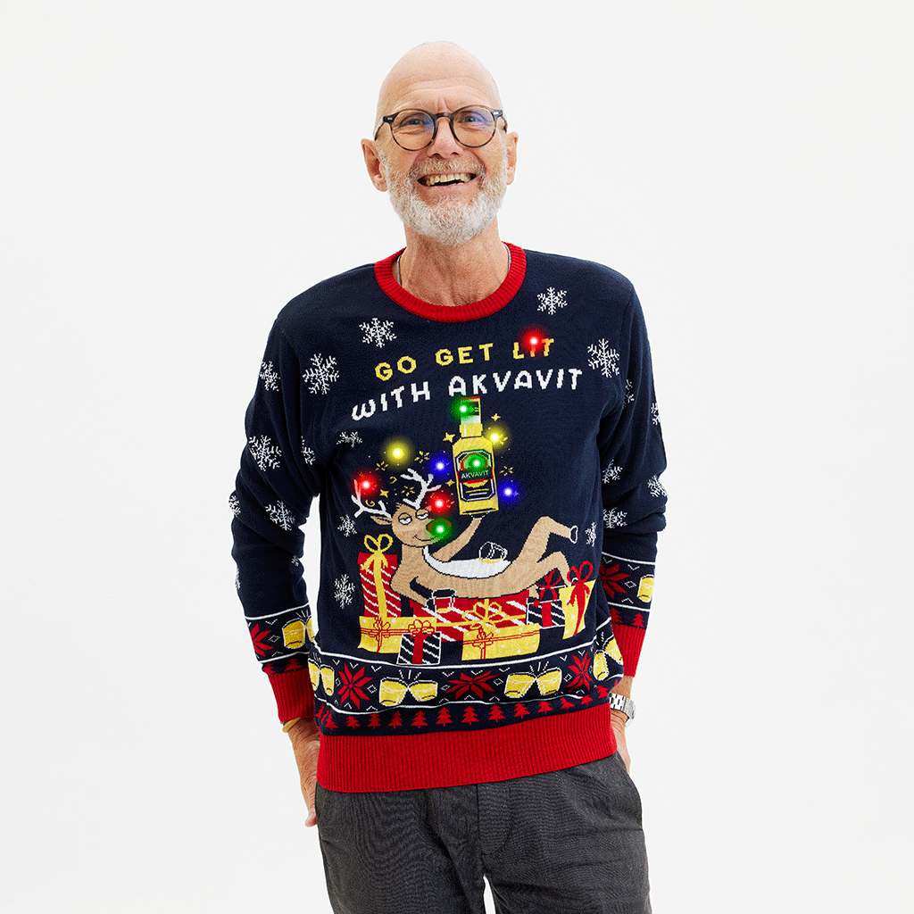 The Akvavit Christmas Sweater - Men