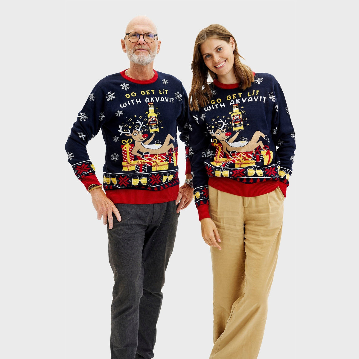 The Akvavit Christmas Sweater - Men