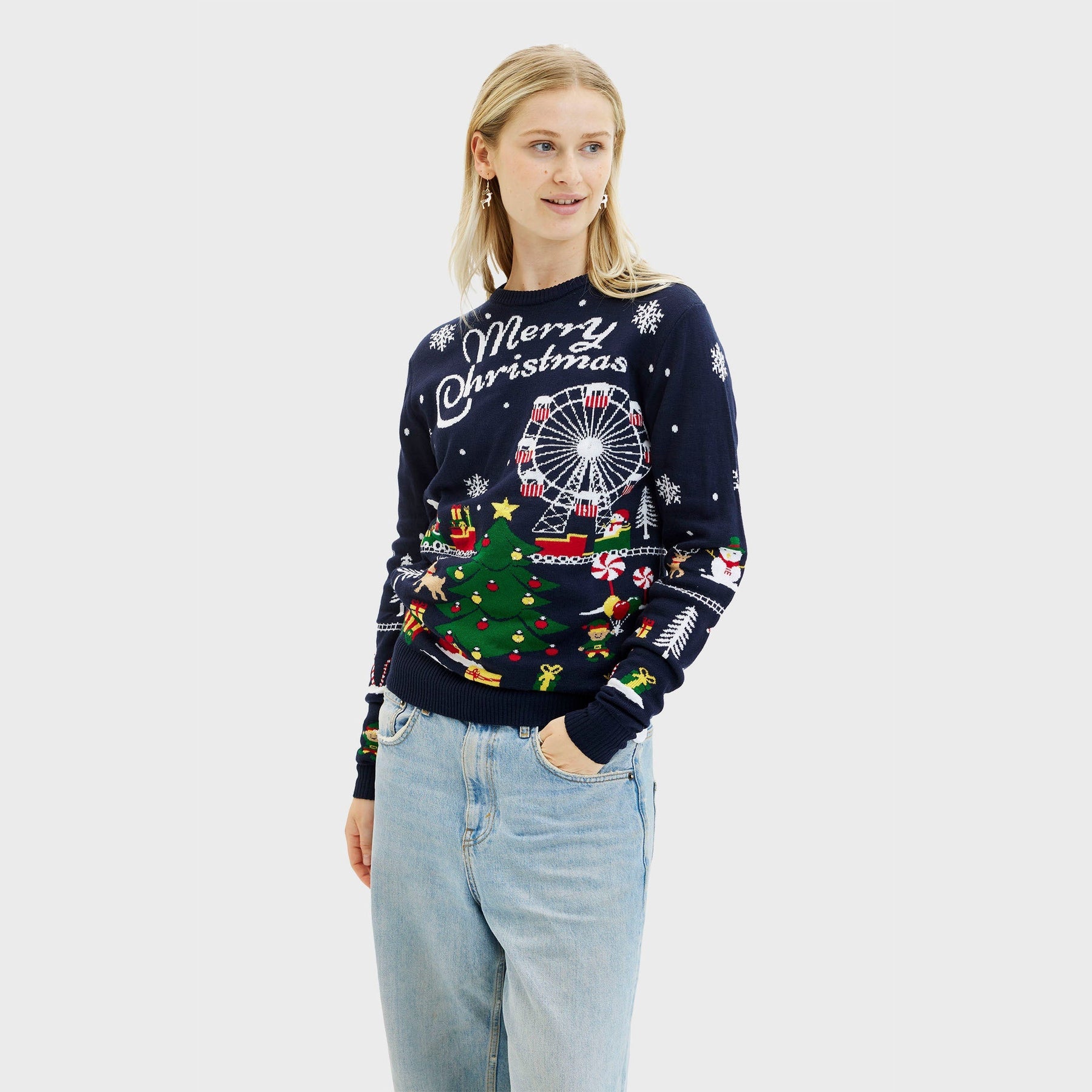 Christmas Carnival Christmas Sweater - Women