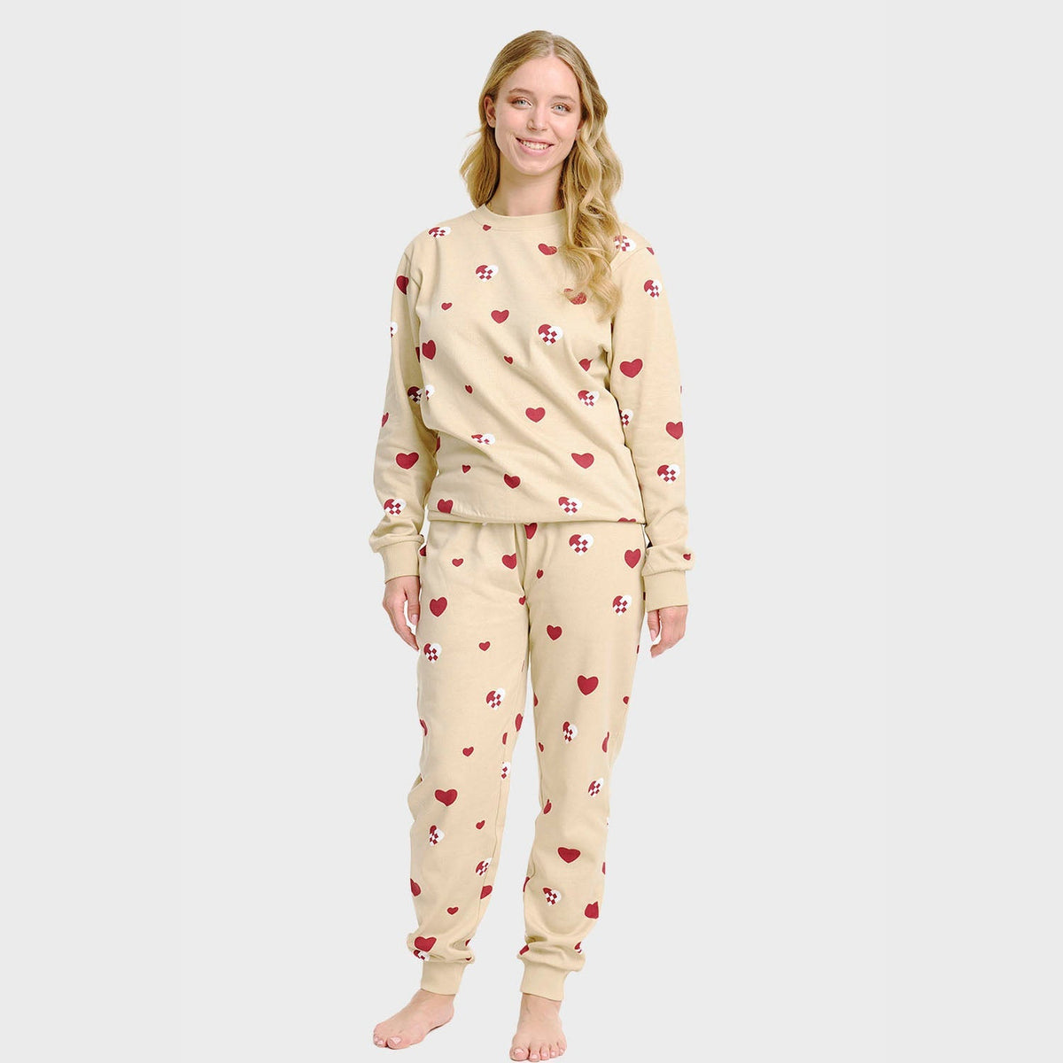 Christmas Heart Sweatset – Women