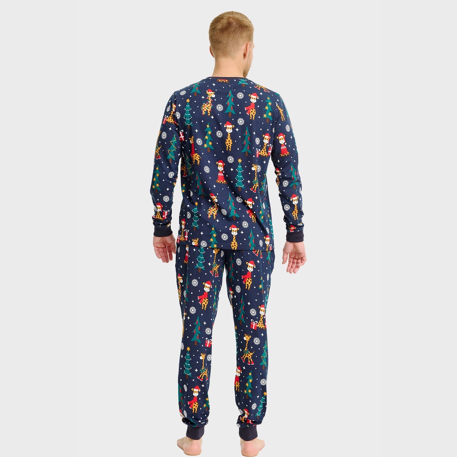 Giraffe Christmas Pajamas – Men