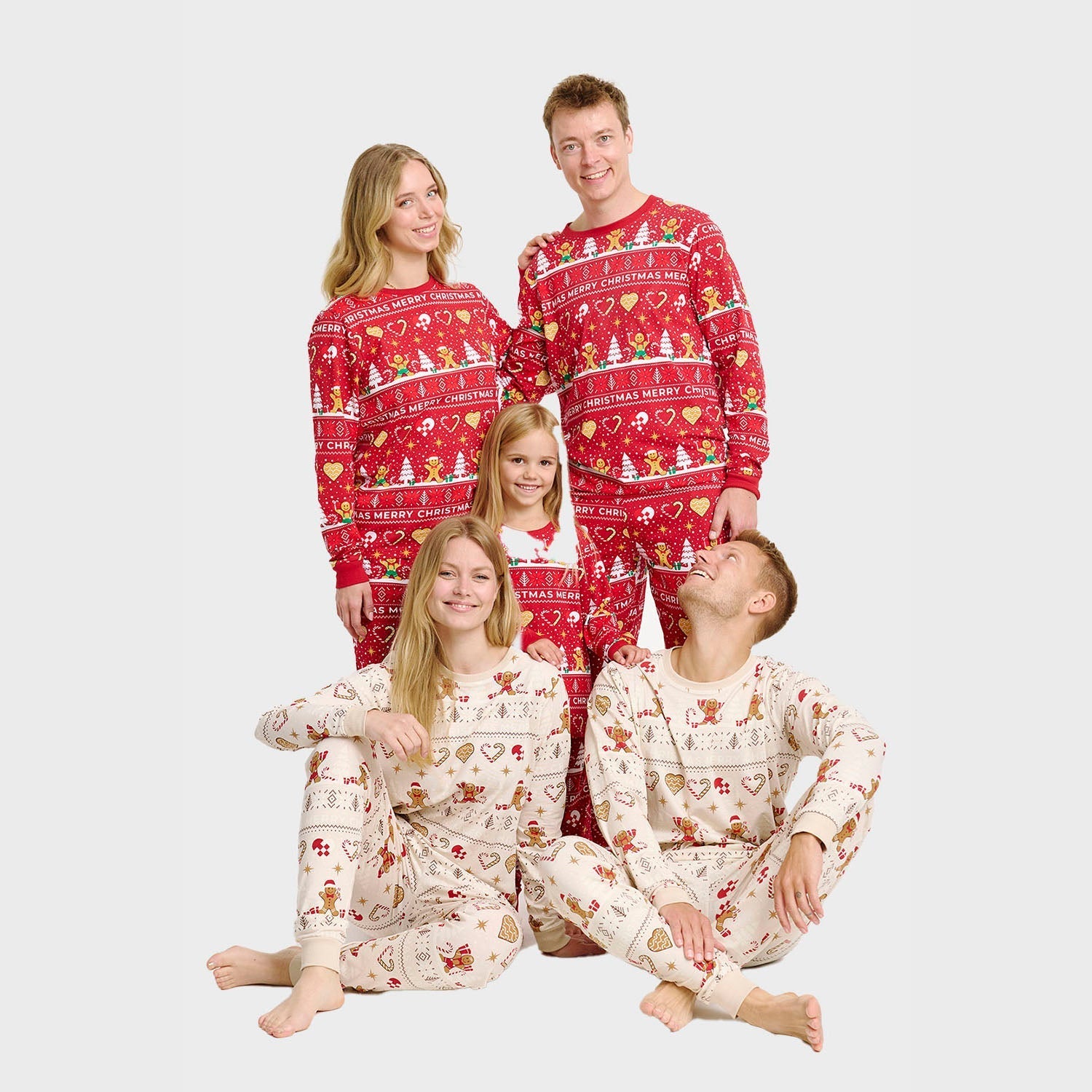 Christmas Cookie Christmas Pajamas Red – Men