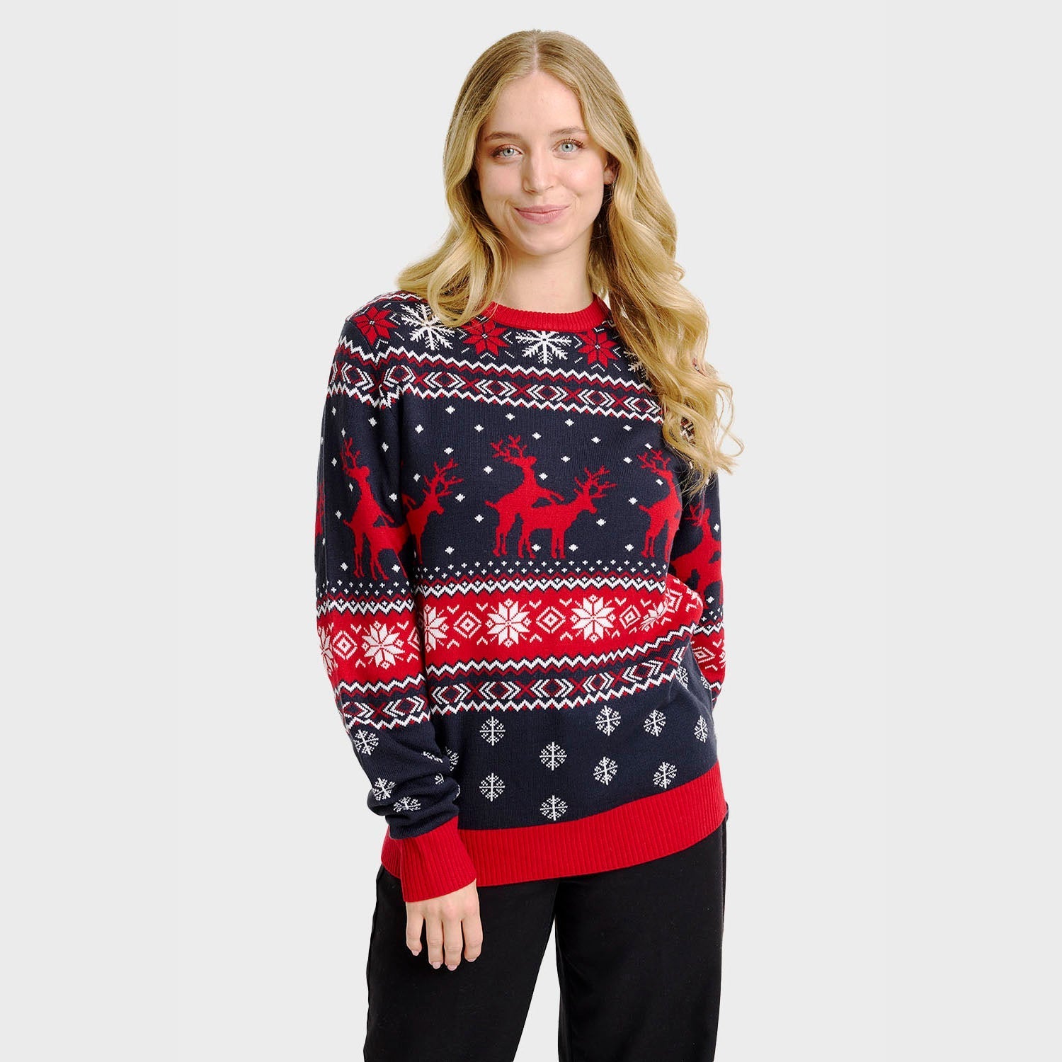 The Mischievous Reindeer Christmas Sweater - Women