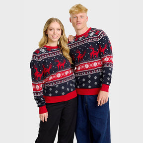 The Mischievous Reindeer Christmas Sweater - Men