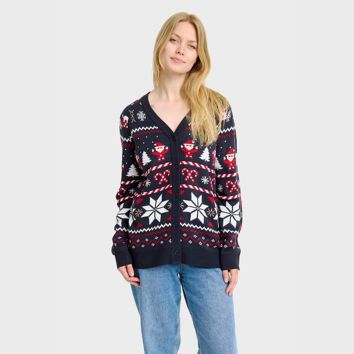 Santa’s Christmas Cardigan – Women