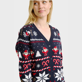 Santa’s Christmas Cardigan – Women