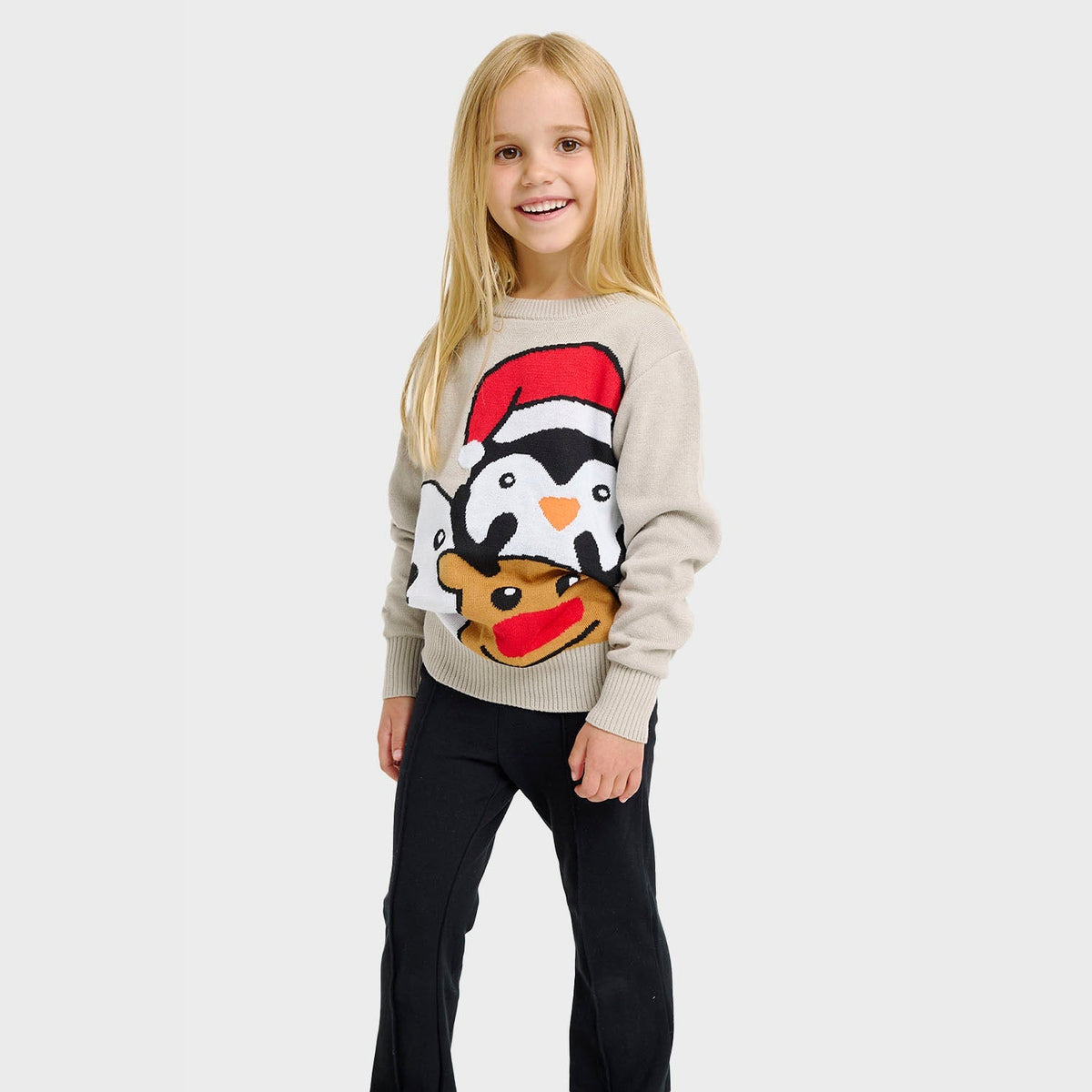 Animal Christmas Sweater – Kids