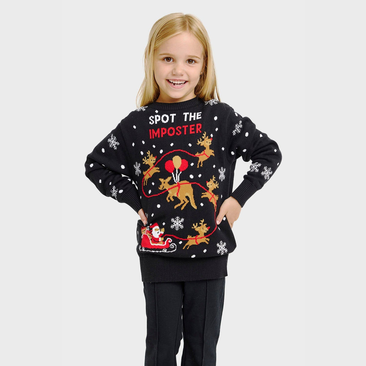 Imposter Christmas Sweater – Kids