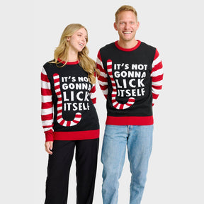 Candy Cane Christmas Sweater - Men
