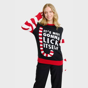 Candy Cane Christmas Sweater - Women