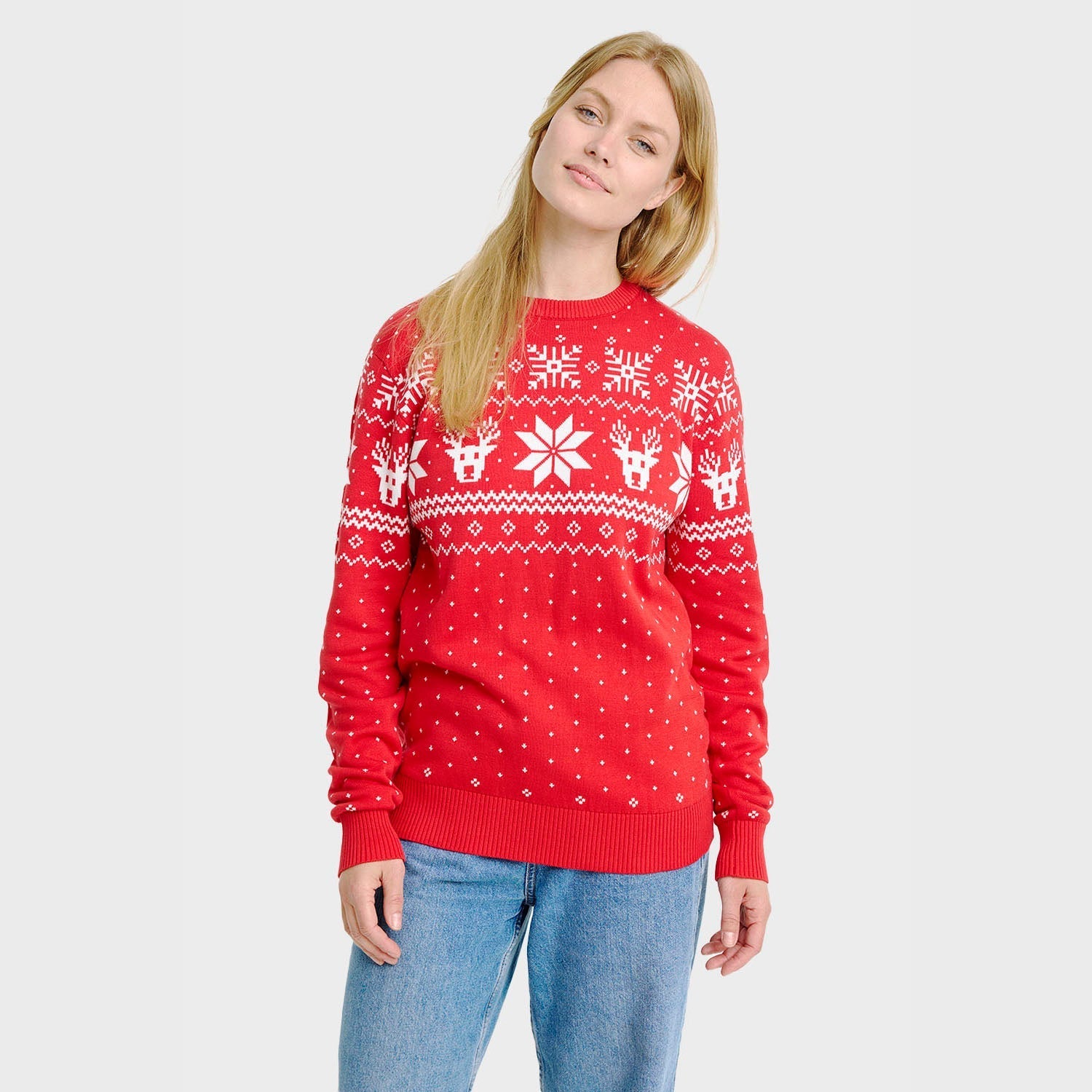 Scandinavian Christmas Sweater – Women