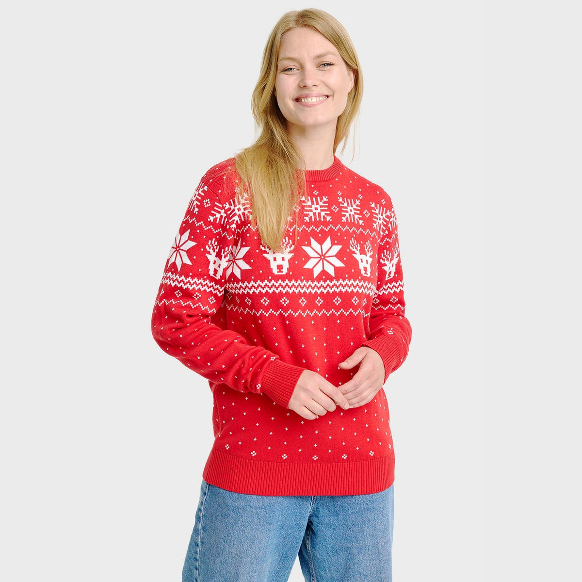 Scandinavian Christmas Sweater – Women
