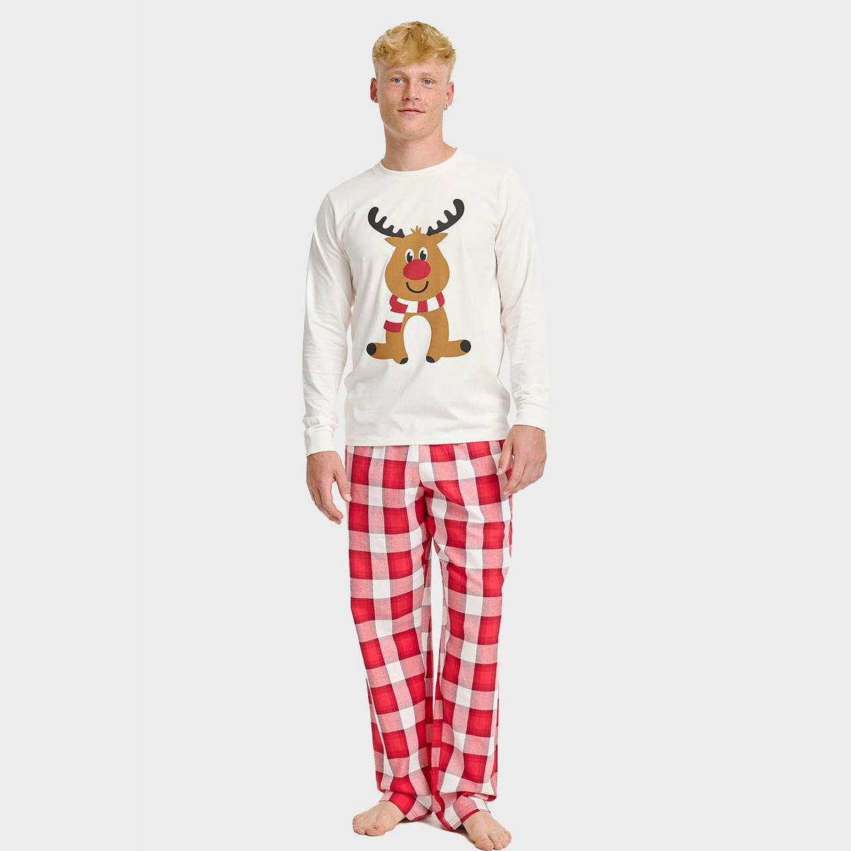 Flannel Christmas Pants – Men