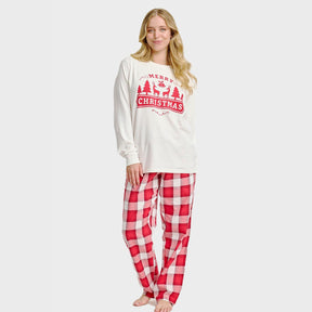 The Merry Christmas Pajama Top – Women