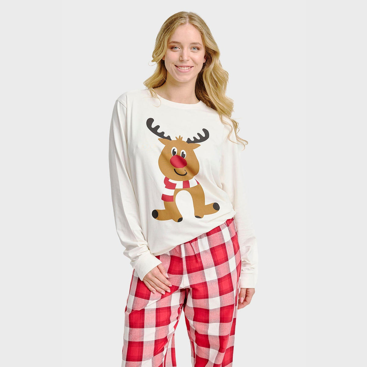 The Reindeer Pajama Top – Women