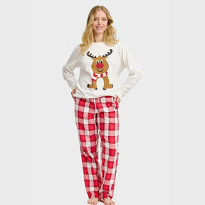 The Reindeer Pajama Top – Women