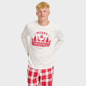 The Merry Christmas Pajama Top – Men