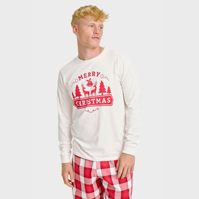 The Merry Christmas Pajama Top – Men