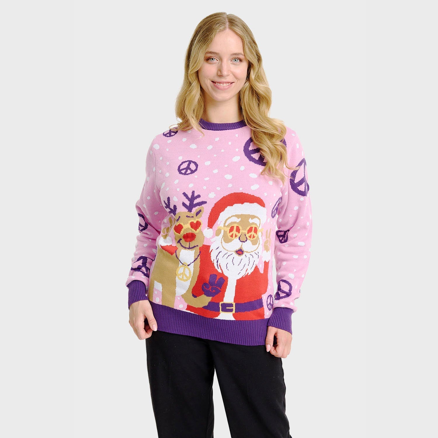 Hippie Christmas Sweater – Women