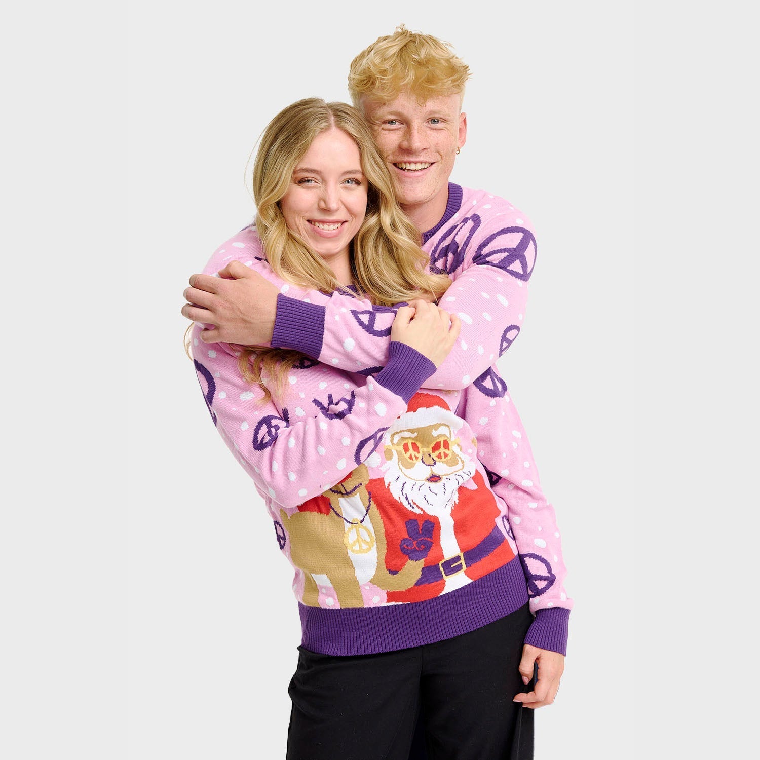 Hippie julegenser – Herre