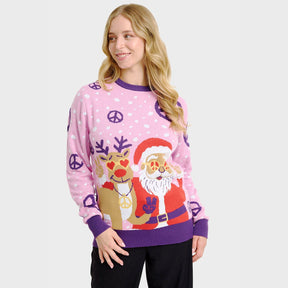 Hippie Christmas Sweater – Women