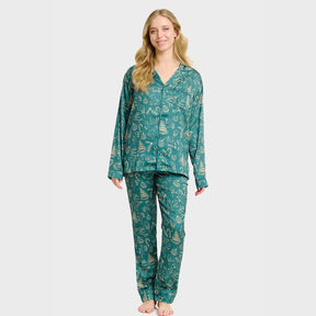 The Gifted Satin Pajamas - Women