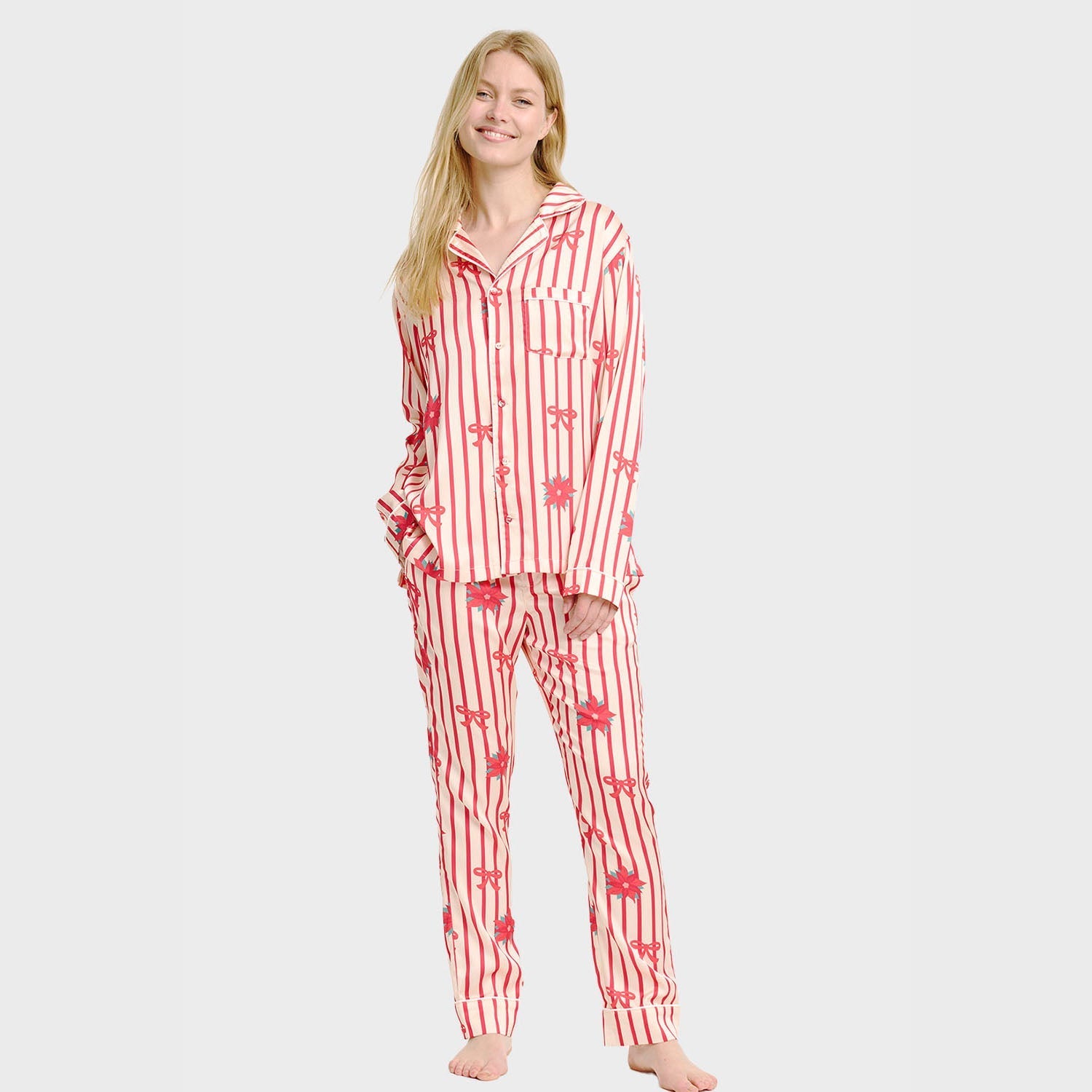 Satin Pajamas – Women