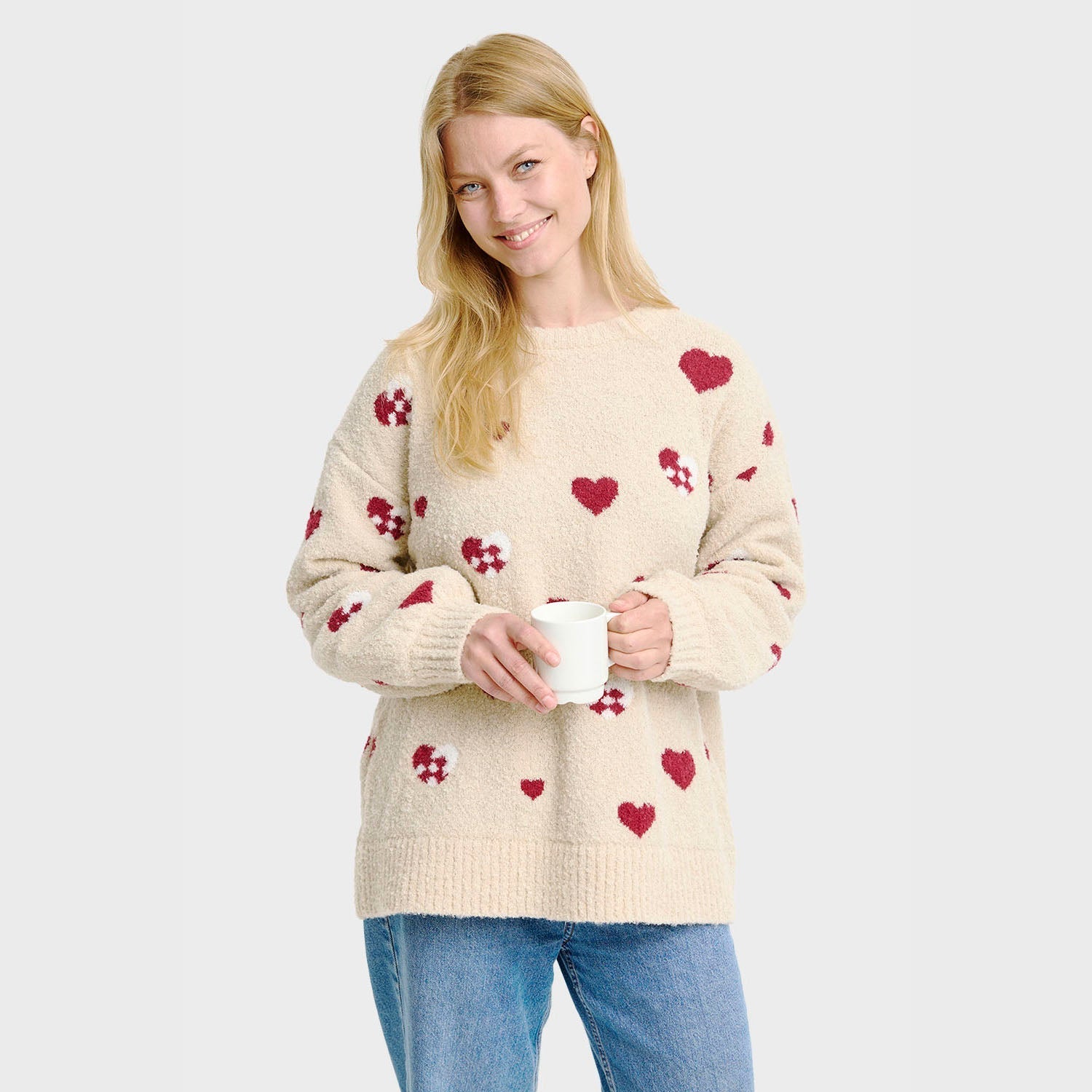 Julehjerte Christmas Sweater – Women