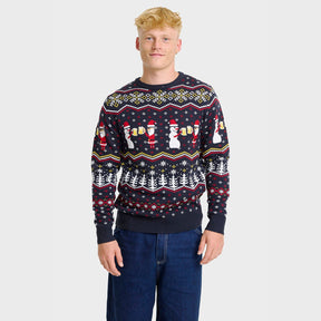 Cheers Santa Christmas Sweater - Men