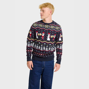 Cheers Santa Christmas Sweater - Men