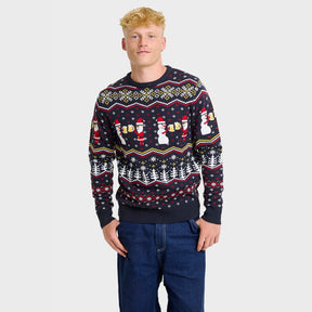 Cheers Santa Christmas Sweater - Men